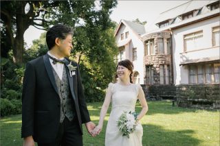 旧古河邸 結婚式 結婚写真のonestyle